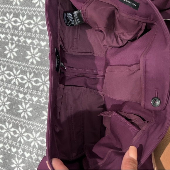 White House Black Market Comfort Stretch Slim Ankle Pants Size 14 - Picture 10 of 13